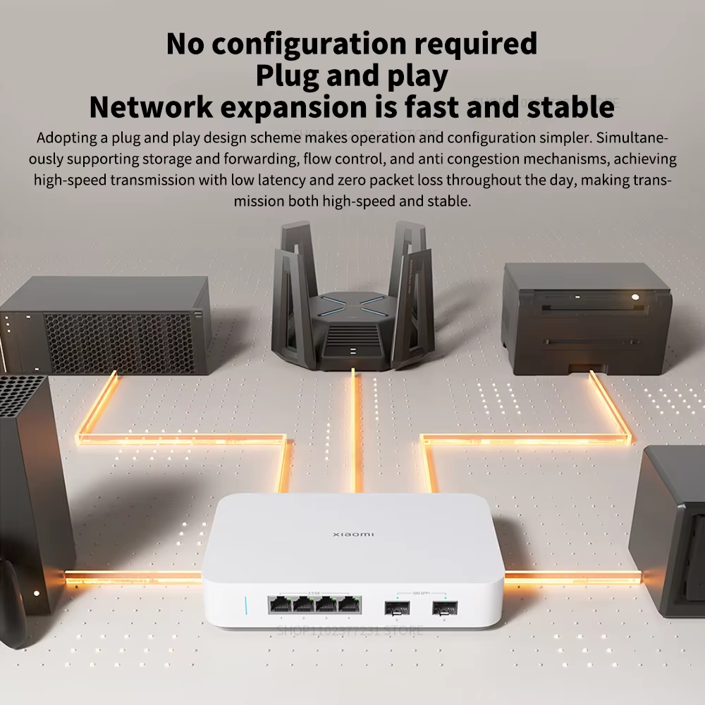NEW Xiaomi 10G Ethernet Switch - Smart Home Hub 2 review and price