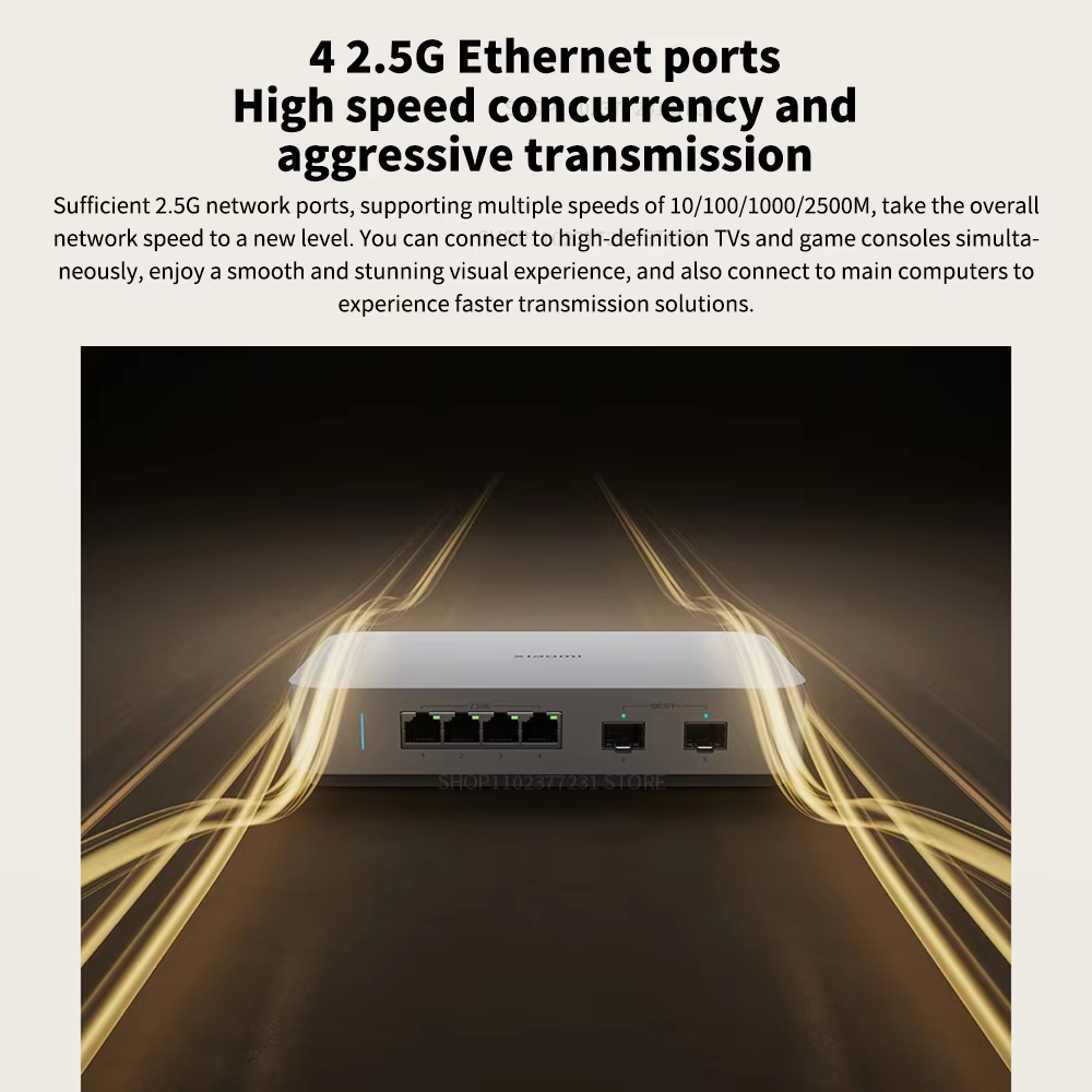 NEW Xiaomi 10G Ethernet Switch - Smart Home Hub 2 review and price