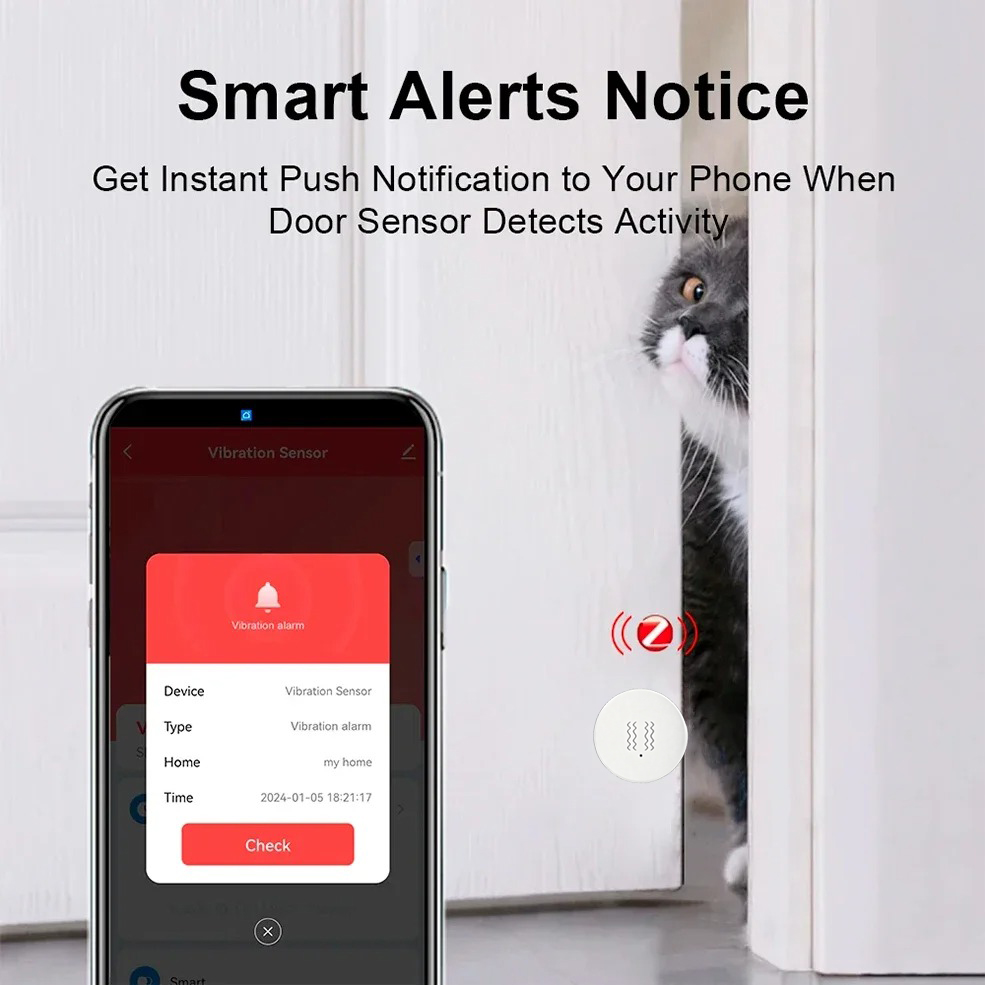 Tuya ZigBee Smart Vibration &  - Smart Home Monitoring review and price