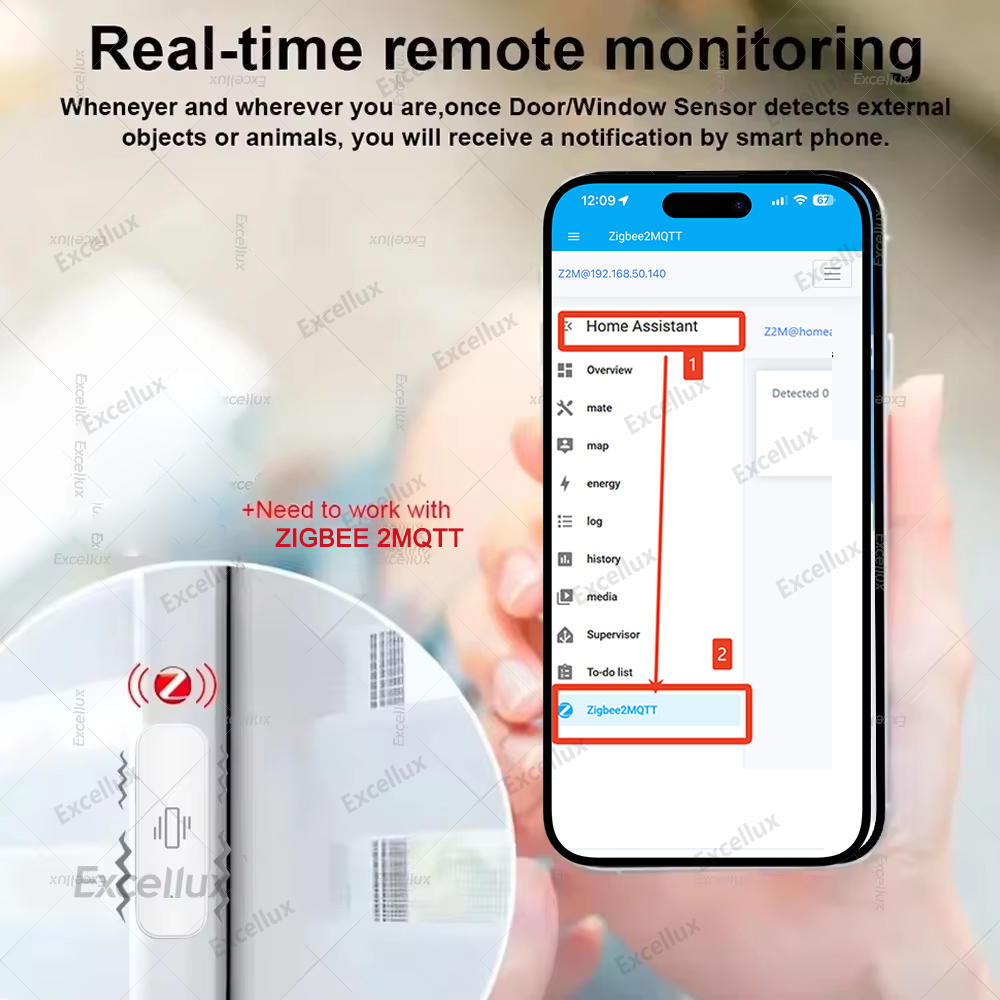 Zigbee Smart Vibration Sensor  - Smart Home Monitoring review and price