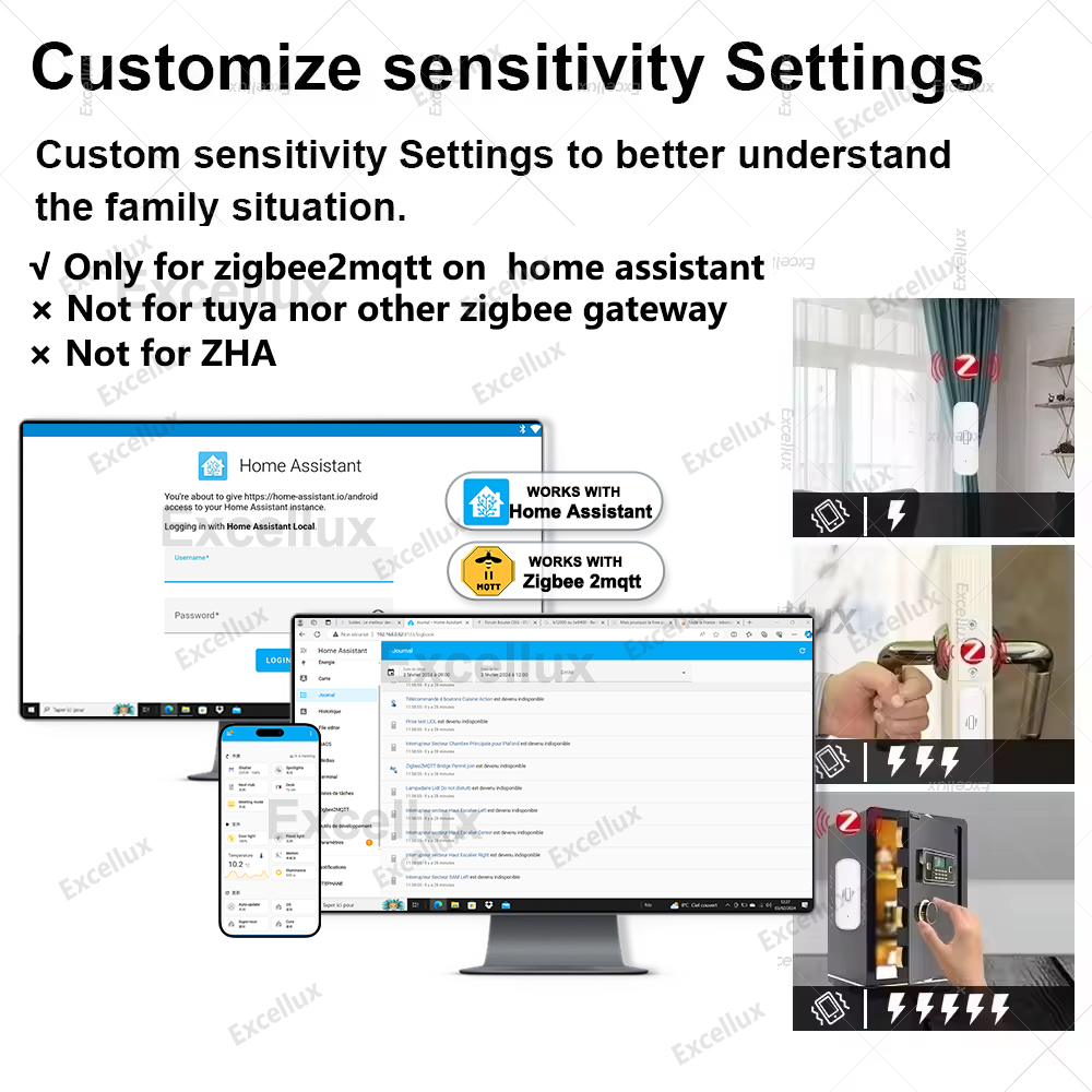 Zigbee Smart Vibration Sensor  - Smart Home Monitoring review and price