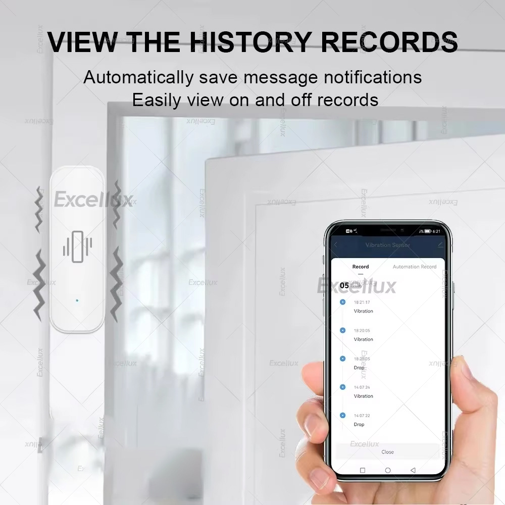 Zigbee Smart Vibration Sensor  - Smart Home Monitoring review and price