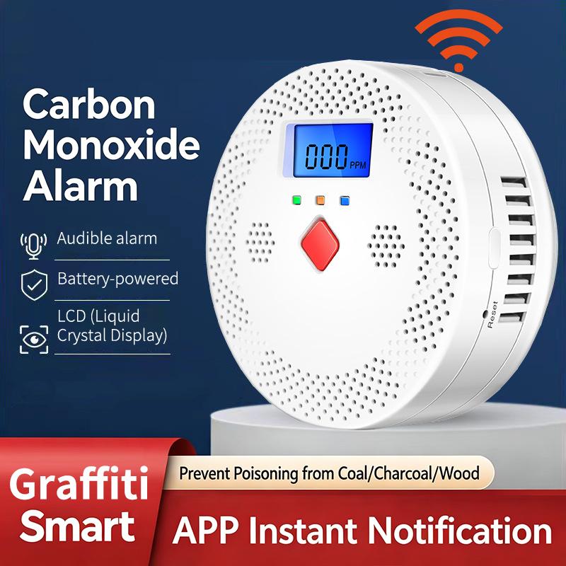 WiFi Smart Carbon Monoxide Det - Smart Home Monitoring review and price