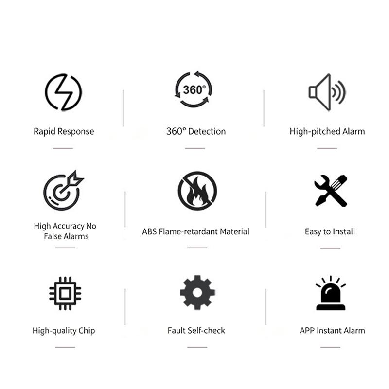 WiFi Smart Carbon Monoxide Det - Smart Home Monitoring review and price
