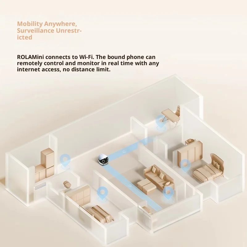 Enabot ROLA Mini Smart Robot I - Smart Home Monitoring review and price