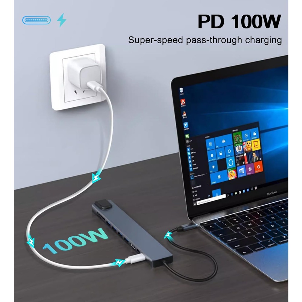 8In1/2 7in1/2 USB C Hub Type C - Smart Home Hub 2 review and price
