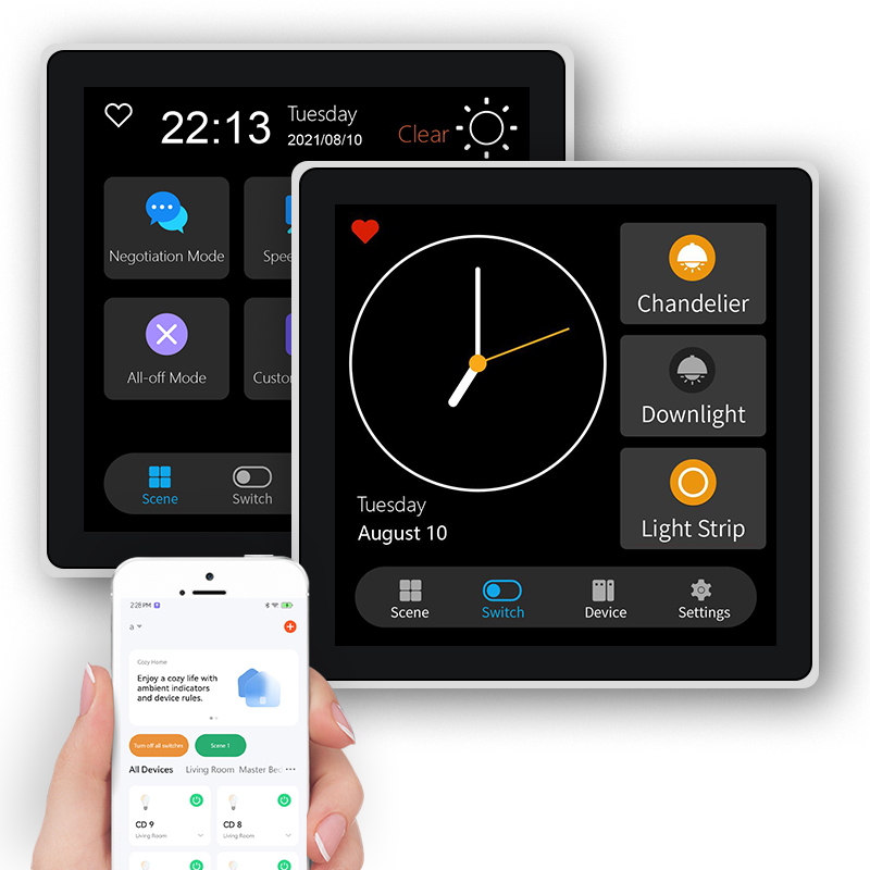 FUERS 4 Inch Touch Screen Mult - Smart Home Sistem review and price