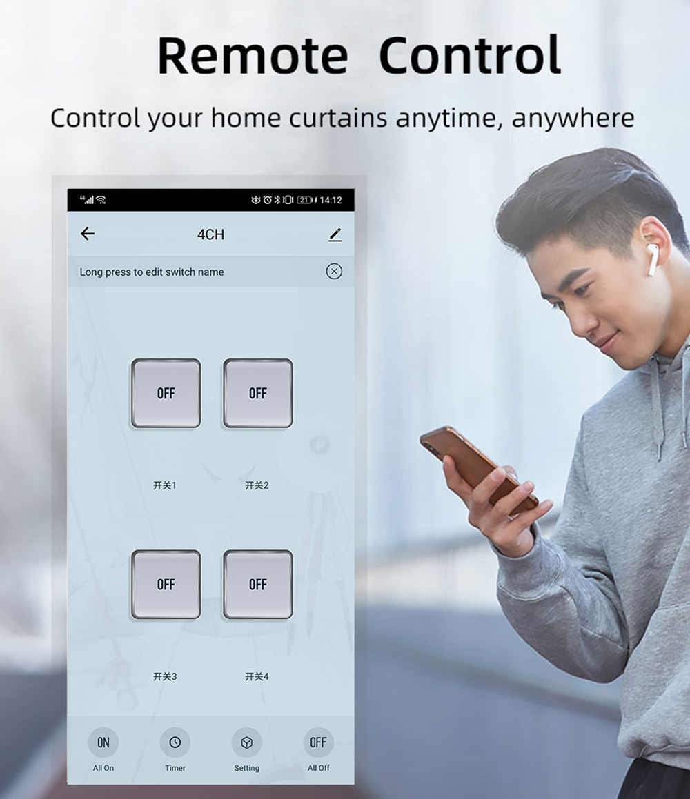 Tuya 4CH Zigbee Switch Relay M - Smart Home System review and price