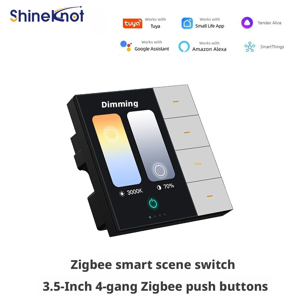 Shineknot tuya 3.5-Inch Screen - Smart Home Zigbee review and price