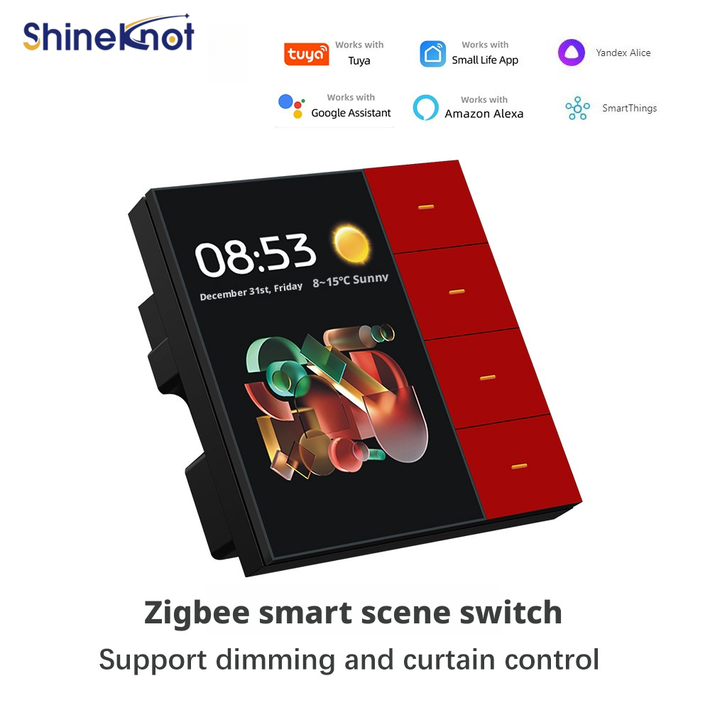 Shineknot tuya 3.5-Inch Screen - Smart Home Zigbee review and price