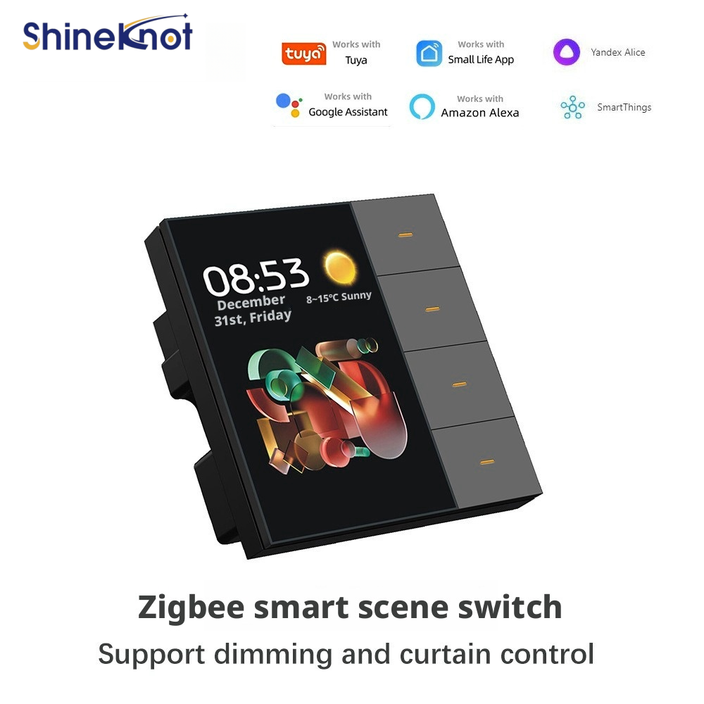 Shineknot tuya 3.5-Inch Screen - Smart Home Zigbee review and price