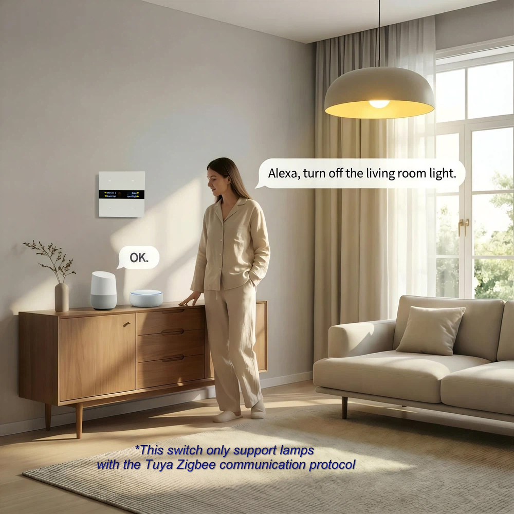 M8 Pro Zigbee Smart Switch Pan - Smart Home Zigbee review and price