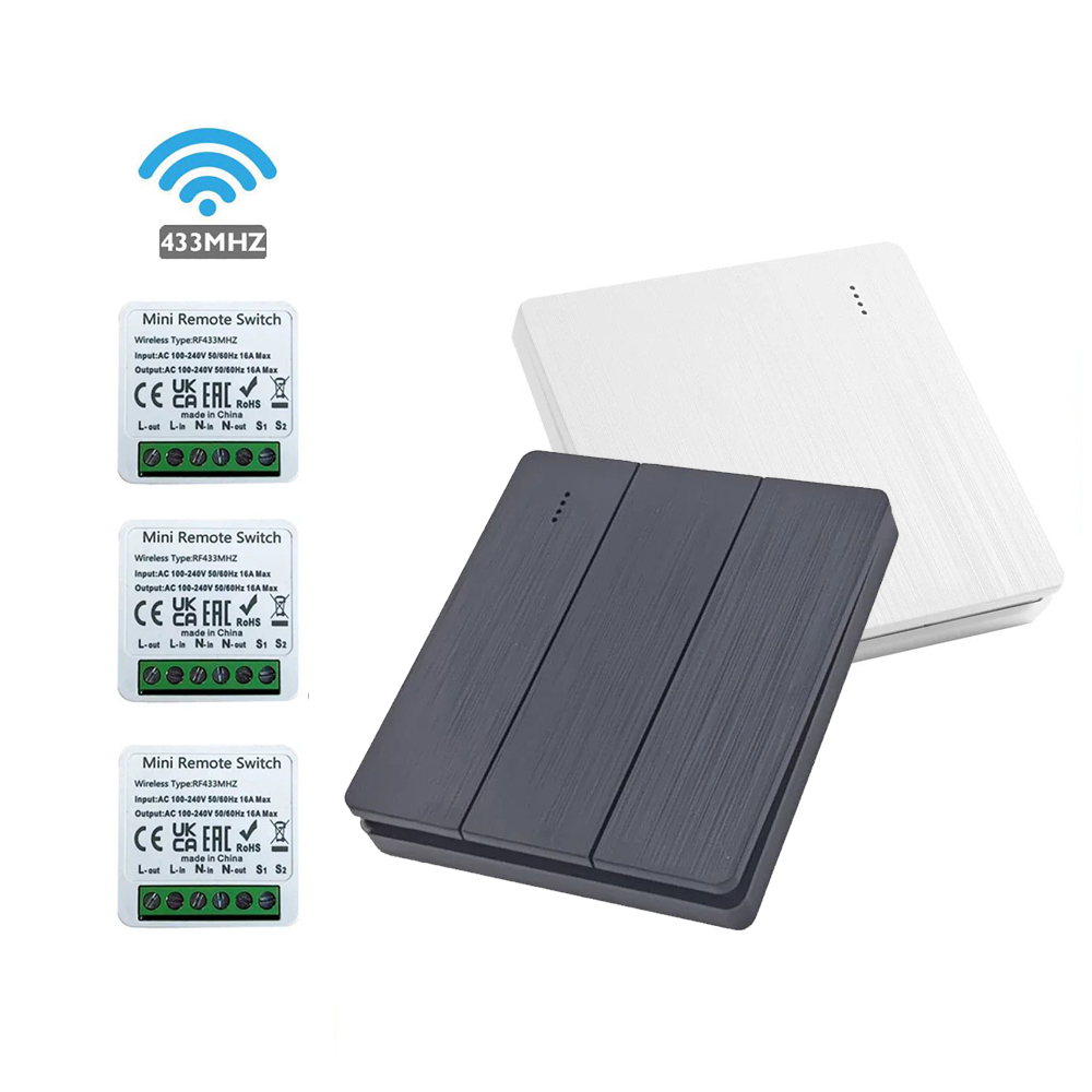 433Mhz RF 86 Wall Panel Switch - Smart Home Ventilation review and price