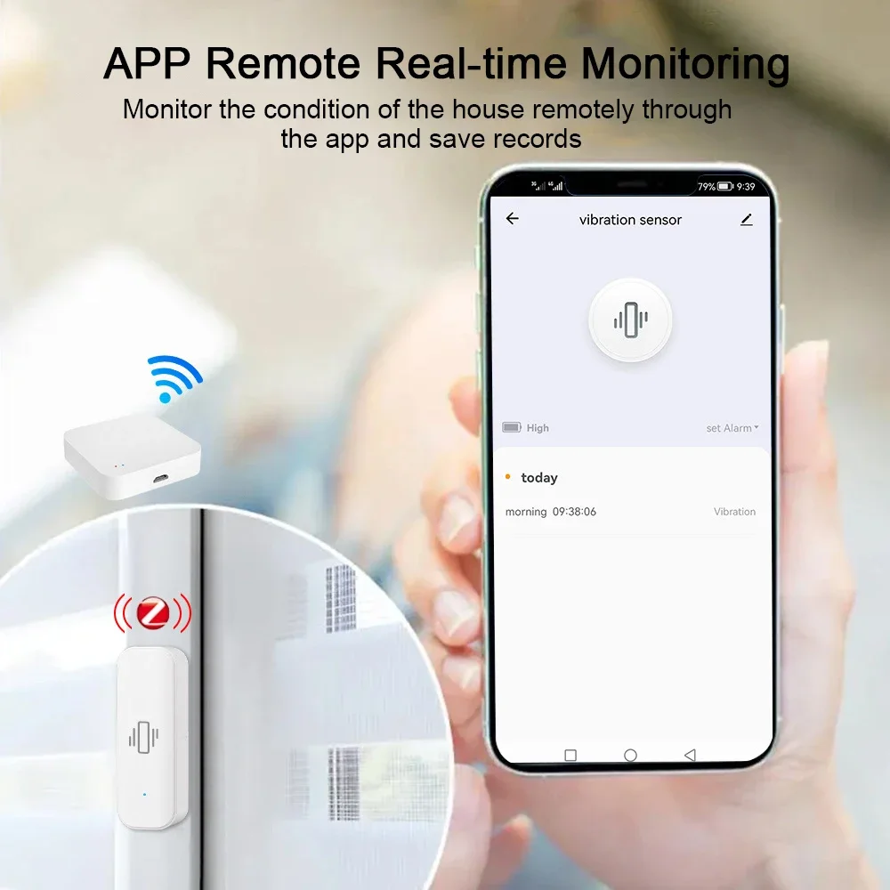 Tuya WiFi/Zigbee Smart Vibrati - Smart Home Monitoring review and price