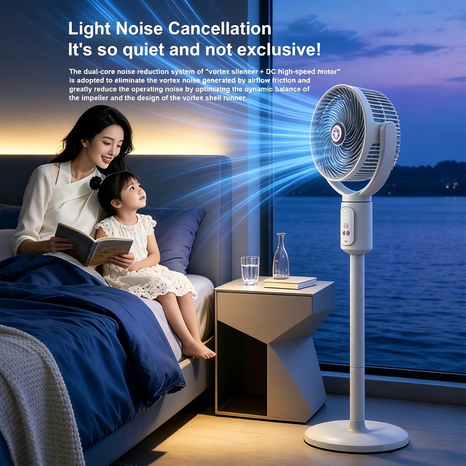 Air Circulation Fan Rechargeab - Smart Home Ventilation review and price