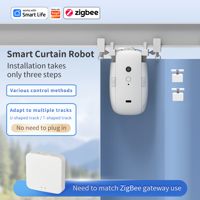 Zigbee Smart Curtain Driver Ro - Smart Home Z Wave review and price