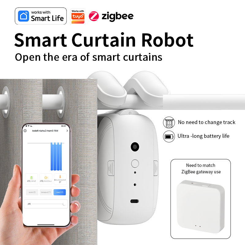 Zigbee Smart Curtain Driver Ro - Smart Home Z Wave review and price