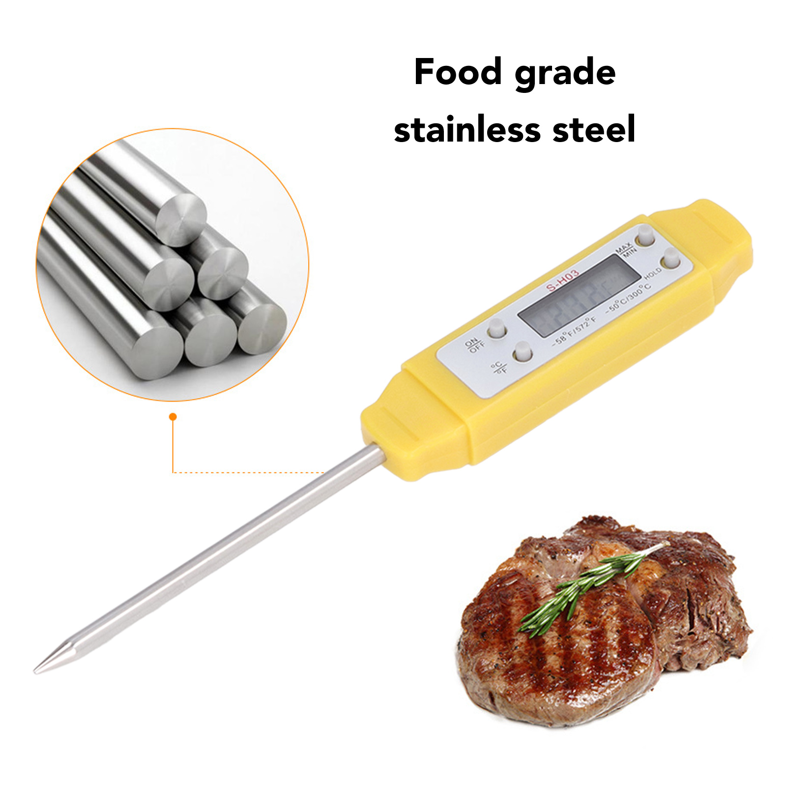 Digital Food Thermometer Autom - Smart Home Utensils review and price