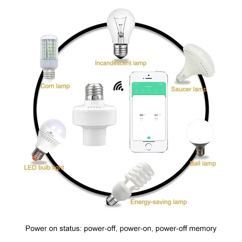 Tuya Smart E27 Socket Switch A - Smart Home Sistem review and price