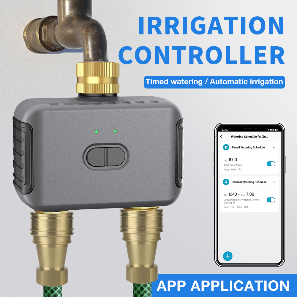 Tuya 2 Zone Watering Timer Gar - Smart Home System review and price