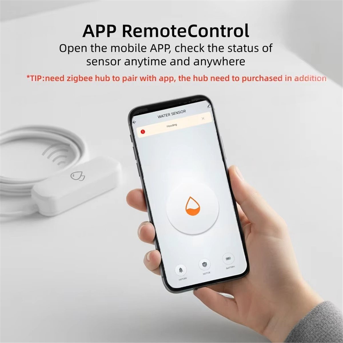 Compatible ZigBee Water Leak S - Smart Home Zigbee review and price