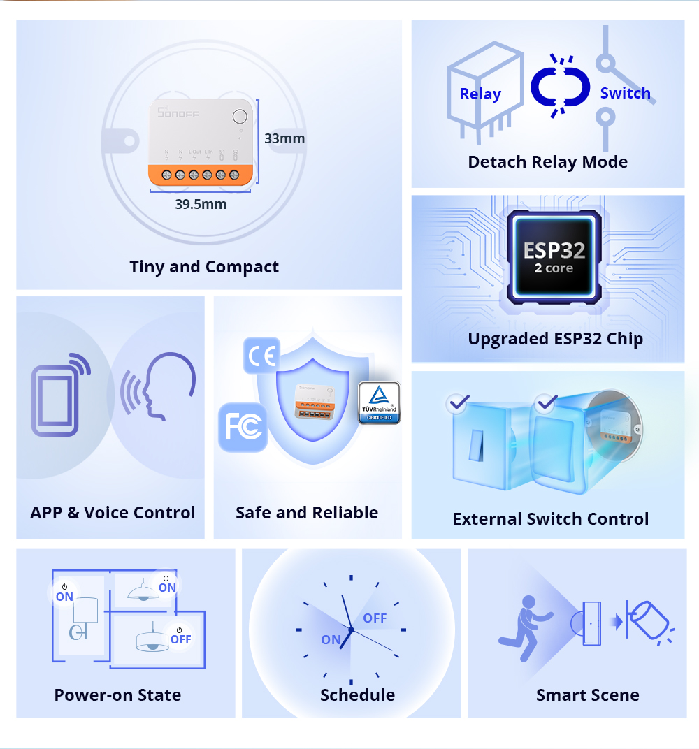 Sonoff Mini R4 Extreme Wifi Sm - Smart Home Sistem review and price