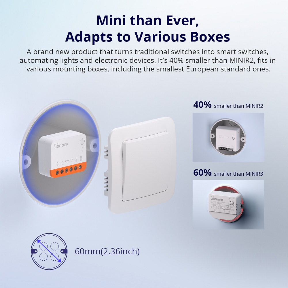 Sonoff Mini R4 Extreme Wifi Sm - Smart Home Sistem review and price