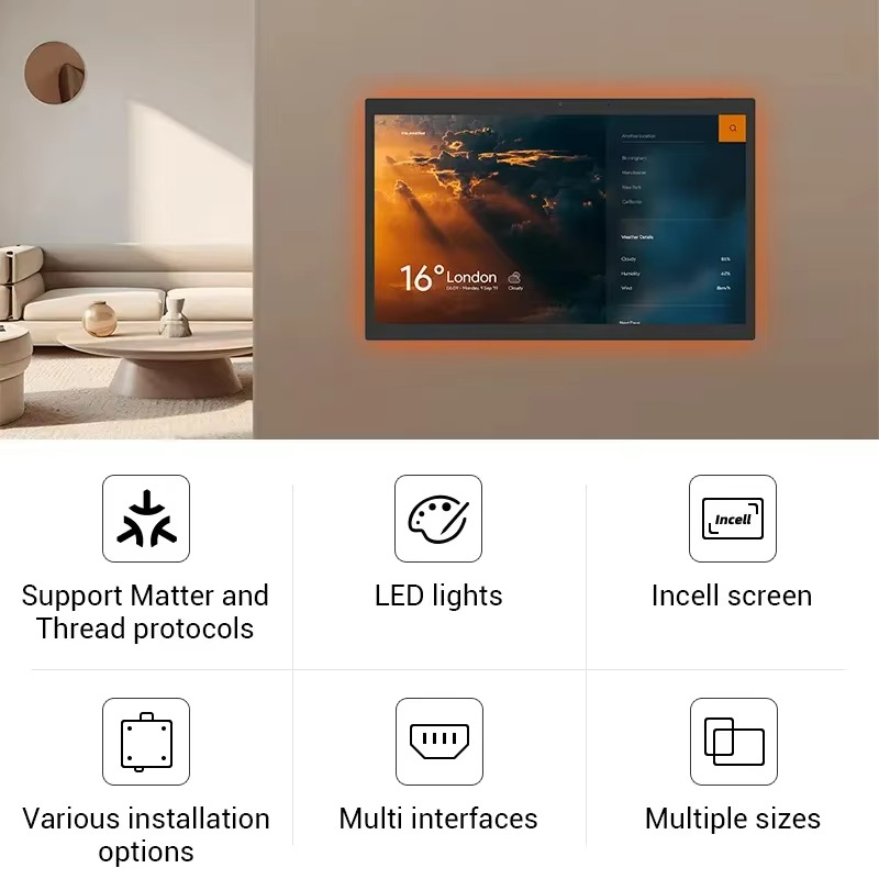 10.1 15.6 Inch Manual Android  - Smart Home Control review and price